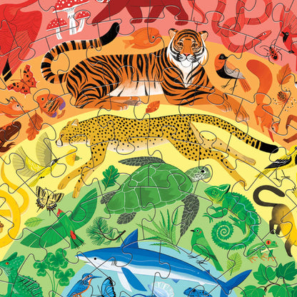 CROCODILE CREEK - CLASSIC FLOOR PUZZLE - 100 PIECE - ANIMALS