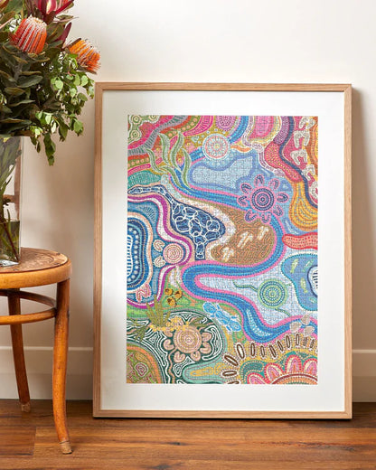JOURNEY OF SOMETHING  PUZZLE - COLOURFUL LIFE - 1000 PIECE