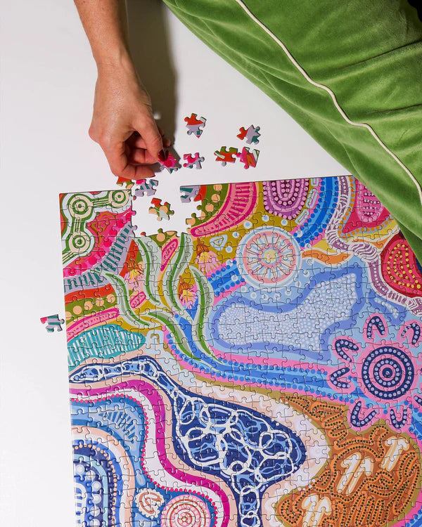 JOURNEY OF SOMETHING  PUZZLE - COLOURFUL LIFE - 1000 PIECE