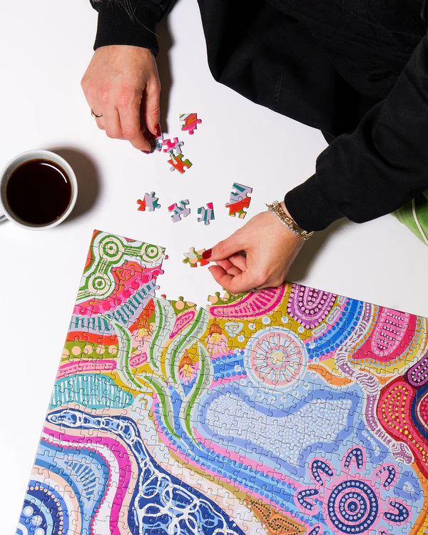 JOURNEY OF SOMETHING  PUZZLE - COLOURFUL LIFE - 1000 PIECE