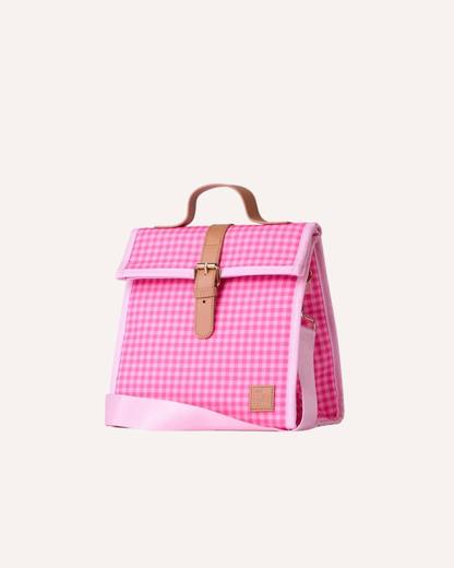 THE SOMEWHERE CO - LUNCH SATCHEL - TICKLED PINK