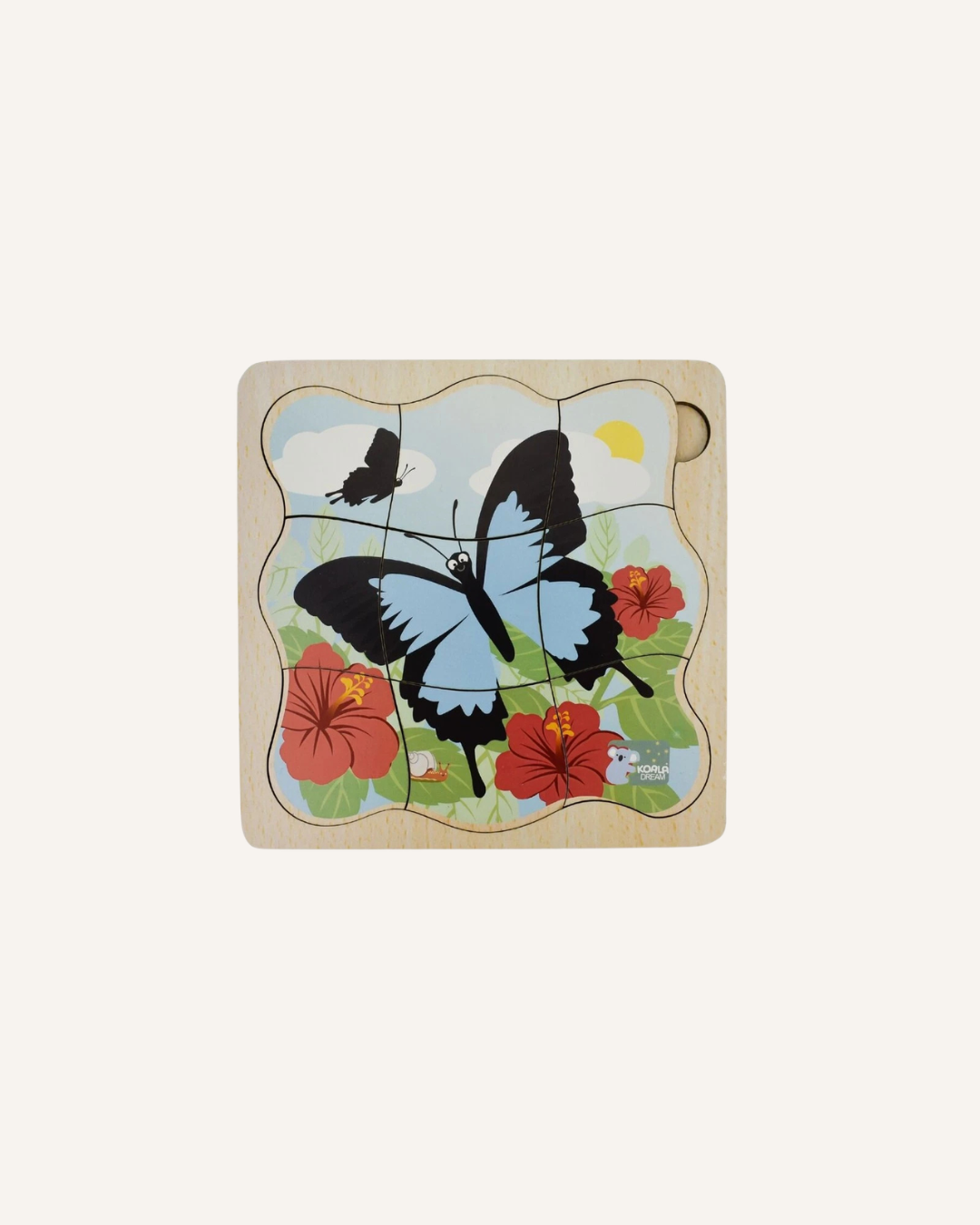 KOALA DREAM - LIFE CYCLE LAYERED PUZZLE - ULYSSES BUTTERFLY