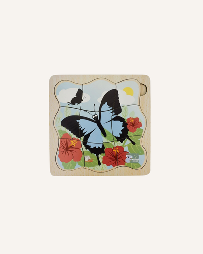 KOALA DREAM - LIFE CYCLE LAYERED PUZZLE - ULYSSES BUTTERFLY