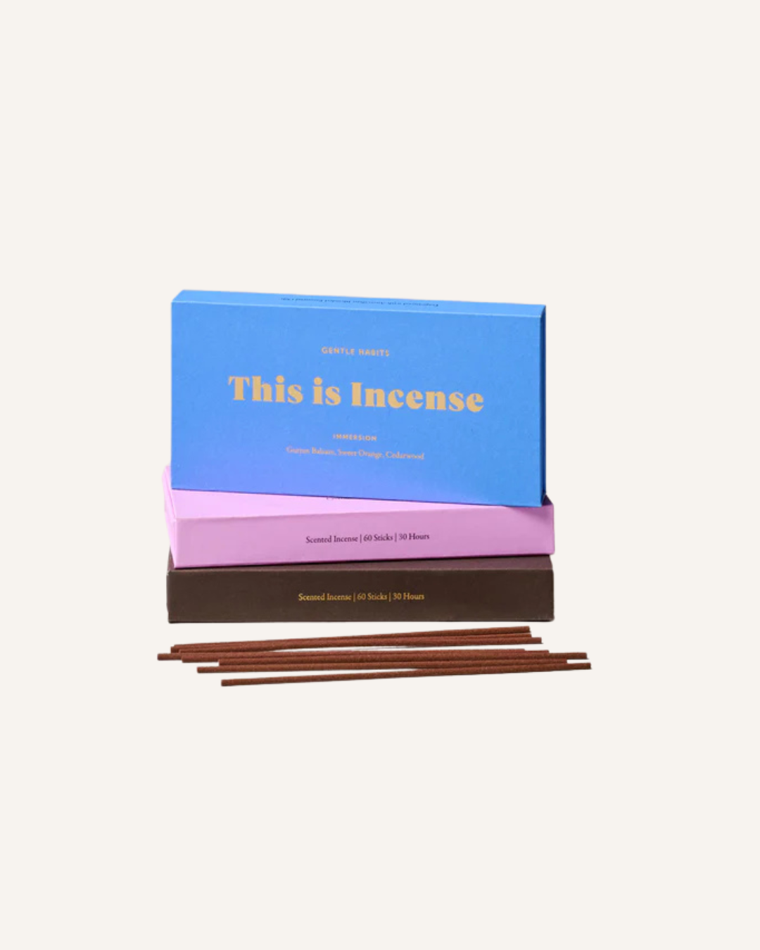 GENTLE HABITS - THIS IS INCENSE - IMMERSION