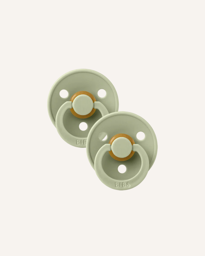 BIBS DUMMIES - SIZE 2 - SAGE