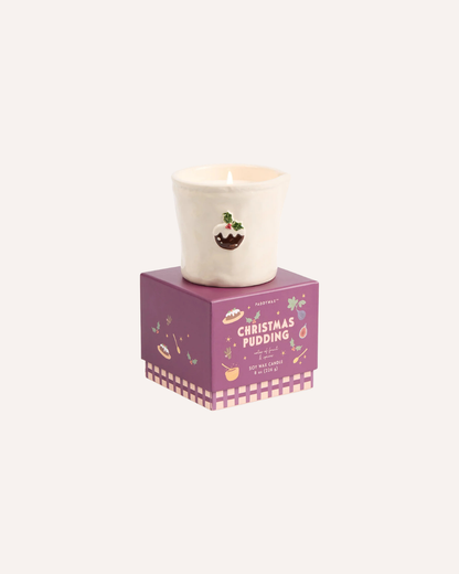 PADDYWAX - CHRISTMAS PUDDING CERAMIC CANDLE