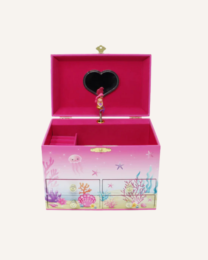 PINK POPPY - MUSICAL JEWELLERY BOX - MEDIUM - MERMAZING MERMAID