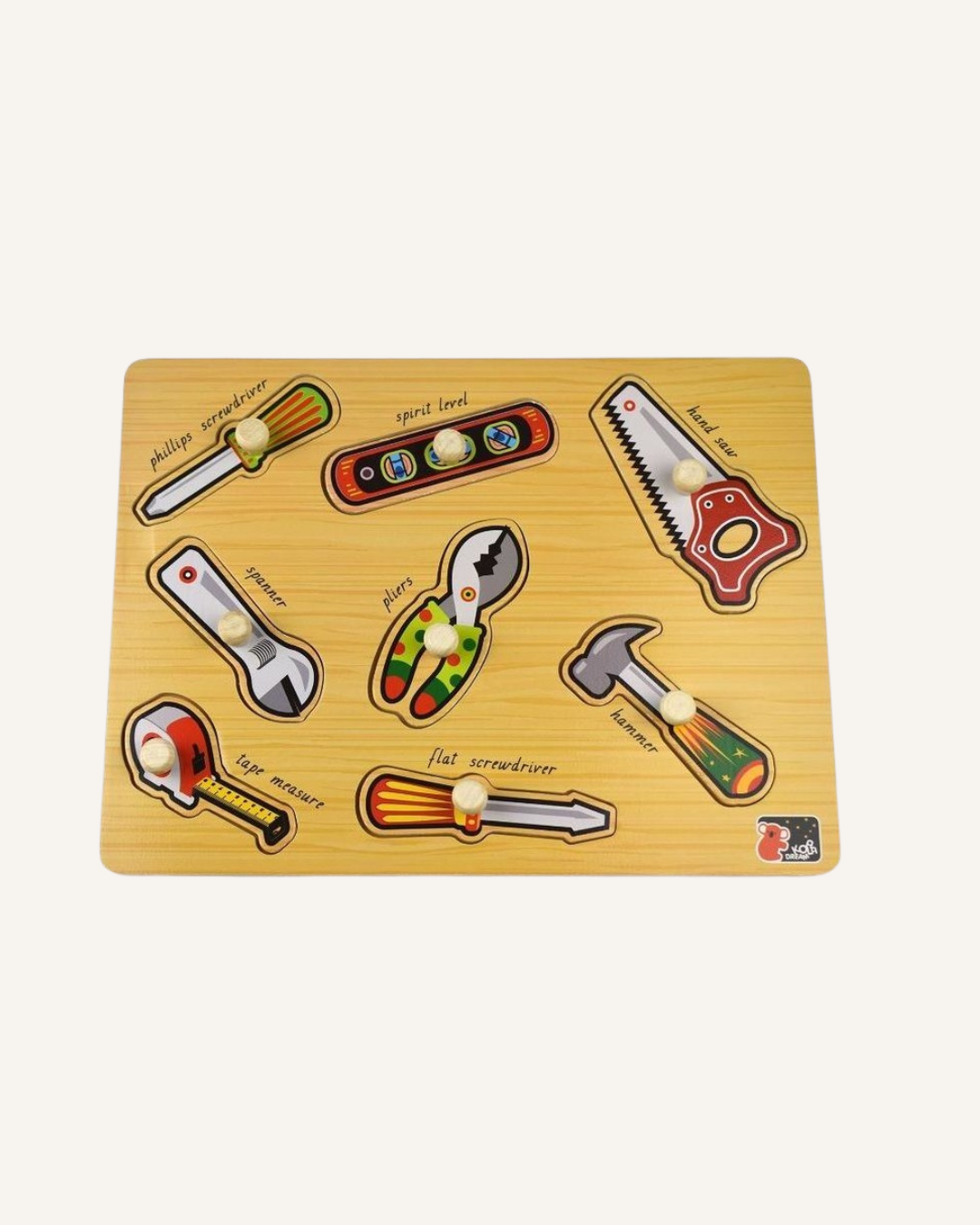 KOALA DREAM - PEG PUZZLE - TOOLS