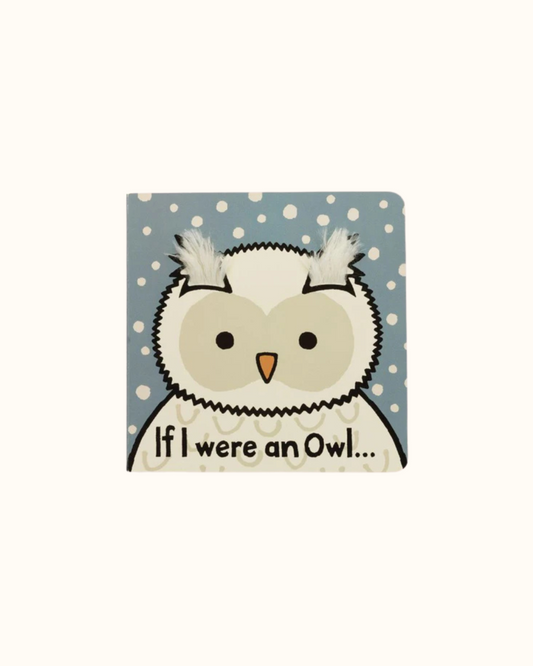 JELLYCAT SENSORY BOARD BOOK -IF I WERE AN OWL
