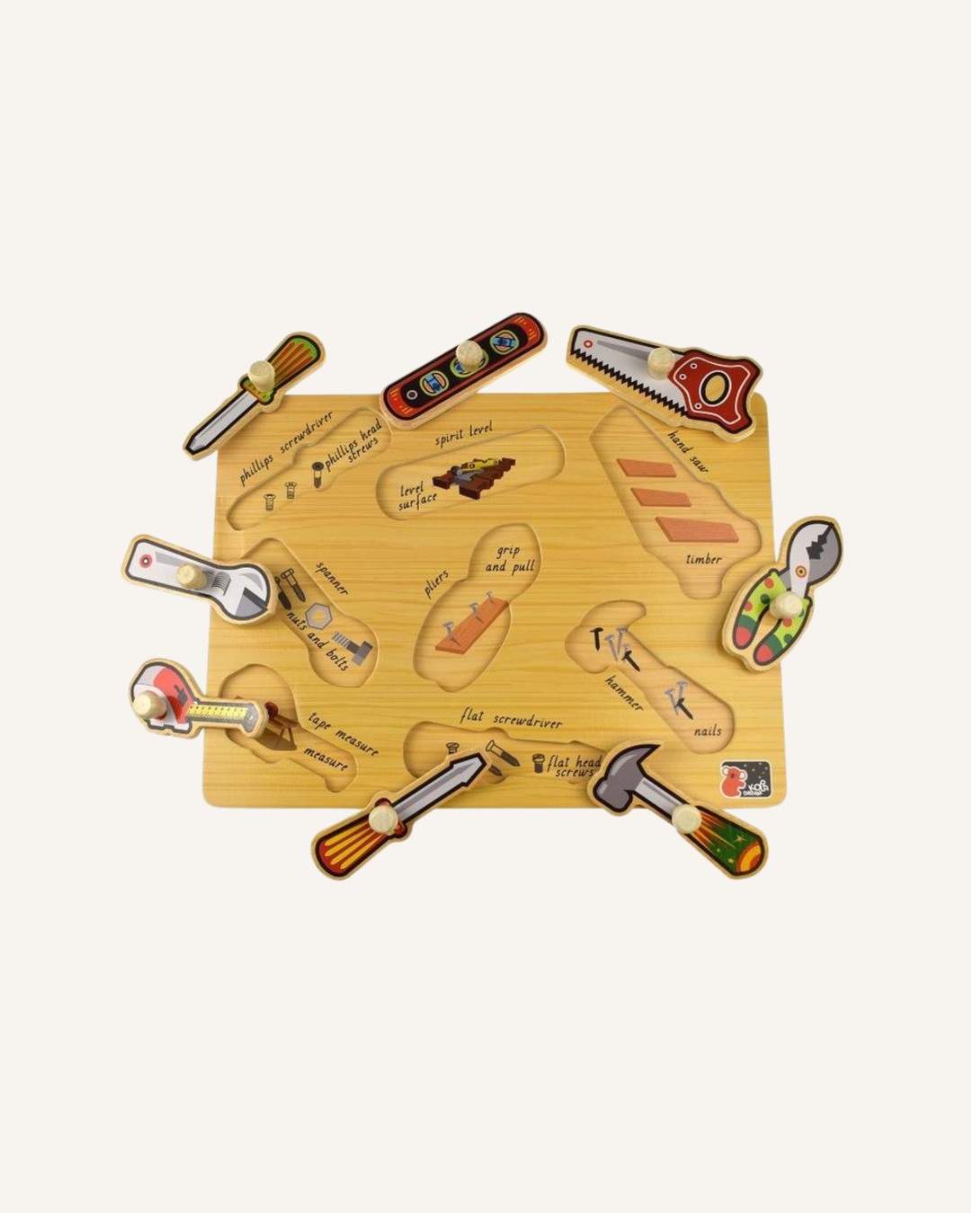 KOALA DREAM - PEG PUZZLE - TOOLS