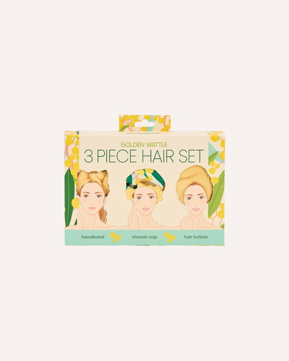 ANNABEL TRENDS - 3 PIECE HAIR SET - GOLDEN WATTLE