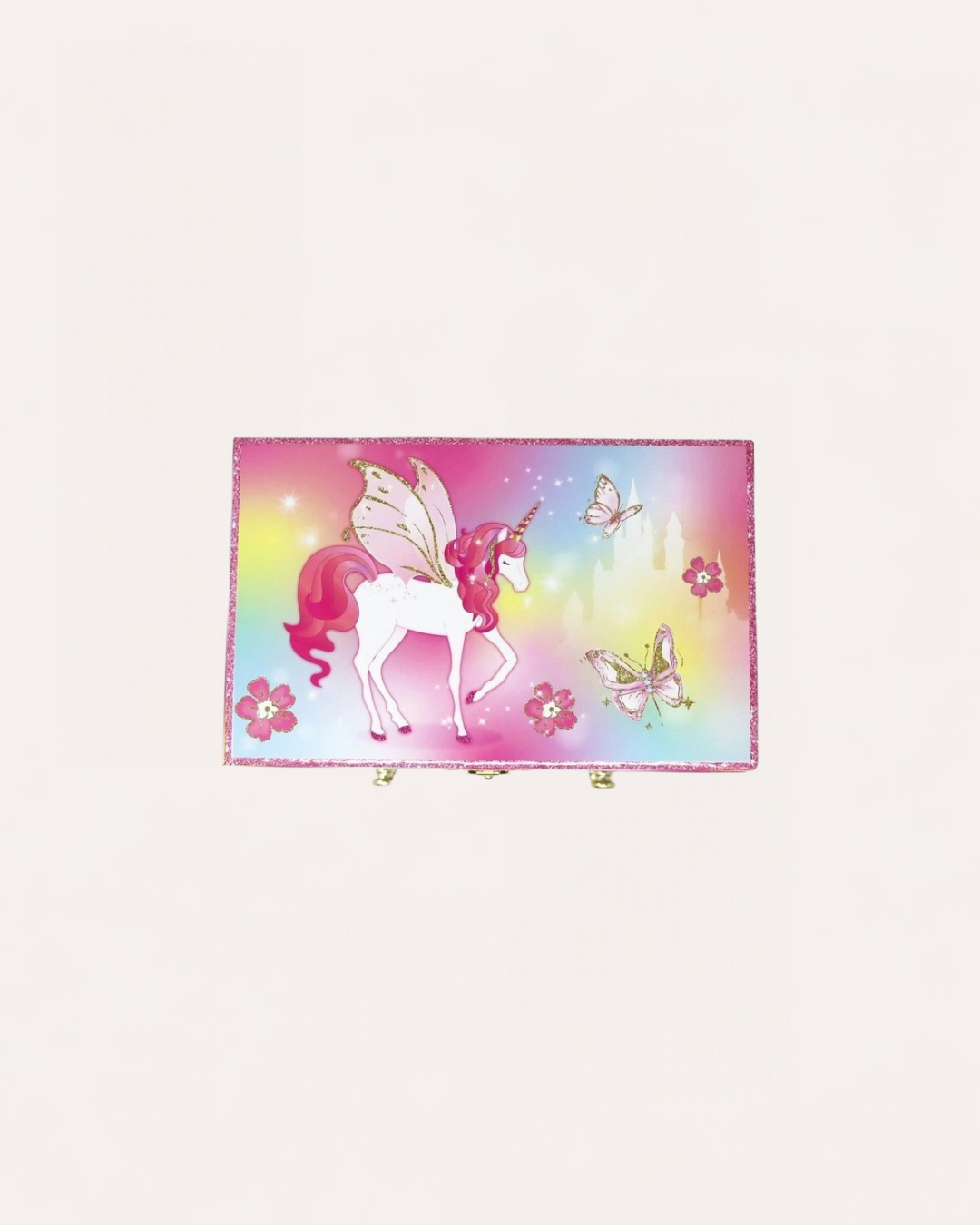 PINK POPPY - MUSICAL JEWELLERY BOX - MEDIUM - DREAMLAND UNICORN