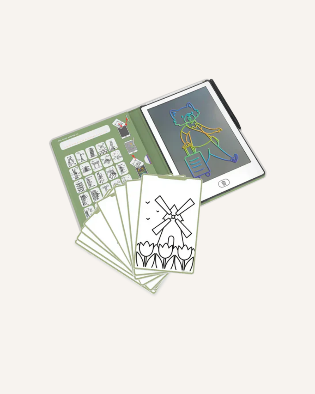 KIDYWOLF LCD TRACING BOOK - TRAVEL