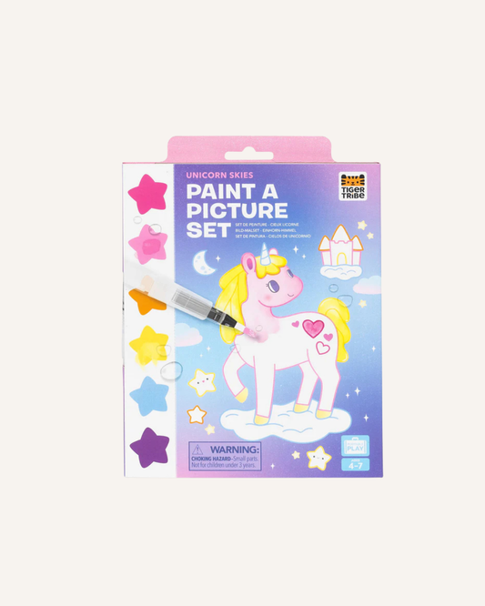 TIGERTRIBE -  PAINT A PICTURE SET - UNICORN SKIES
