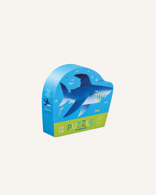 CROCODILE CREEK PUZZLE - SHARK CITY - 12 PIECE