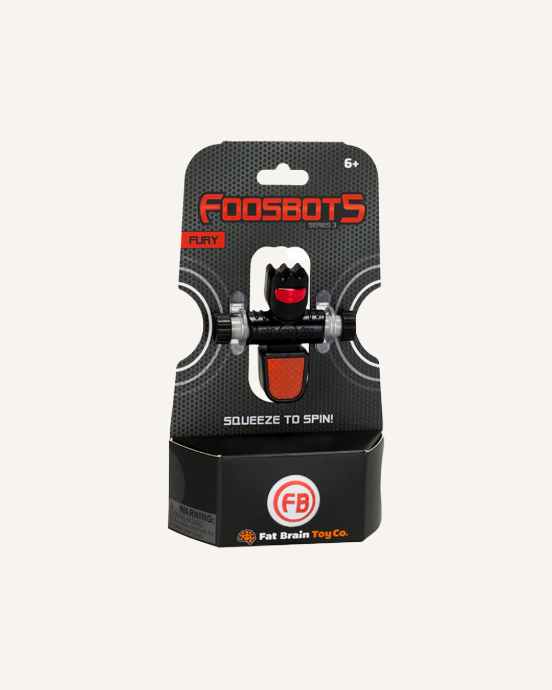 FAT BRAIN TOYS - FOOSBOTS FURY BLACK