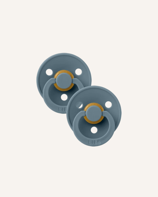 BIBS DUMMIES - SIZE 2 - PETROL