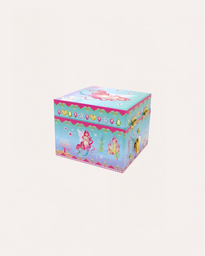PINK POPPY - MUSICAL JEWELLERY BOX - SMALL - SHIMMERING MERMAID