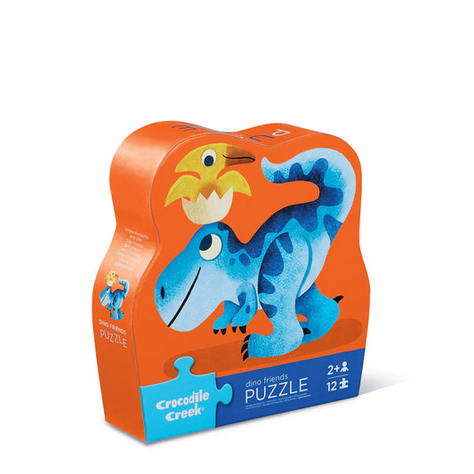 CROCODILE CREEK - 12 PIECE PUZZLE - DINO FRIENDS