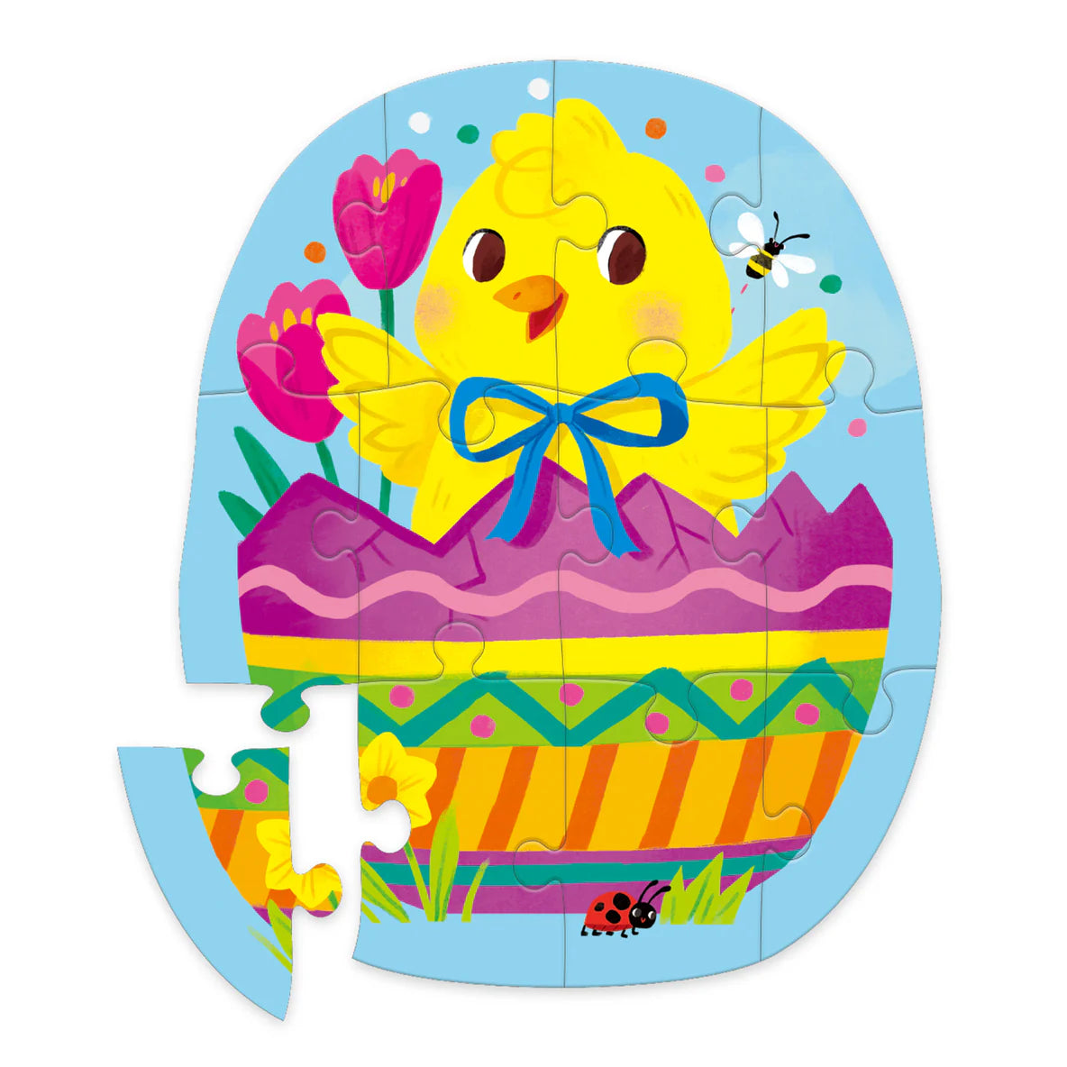 CROCODILE CREEK - 12 PIECE PUZZLE - EASTER EGG