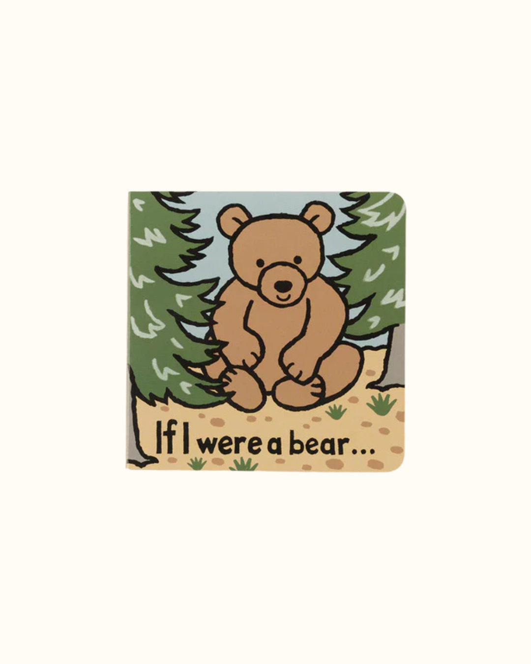 JELLYCAT SENSORY BOARD BOOK - IF I WERE A BEAR