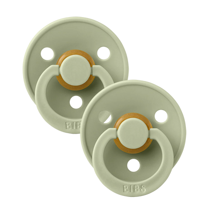 BIBS DUMMIES - SIZE 2 - SAGE