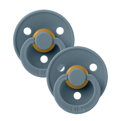 BIBS DUMMIES - SIZE 2 - PETROL