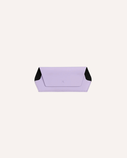 FOX AND LEO GLASSES CASE - LILAC
