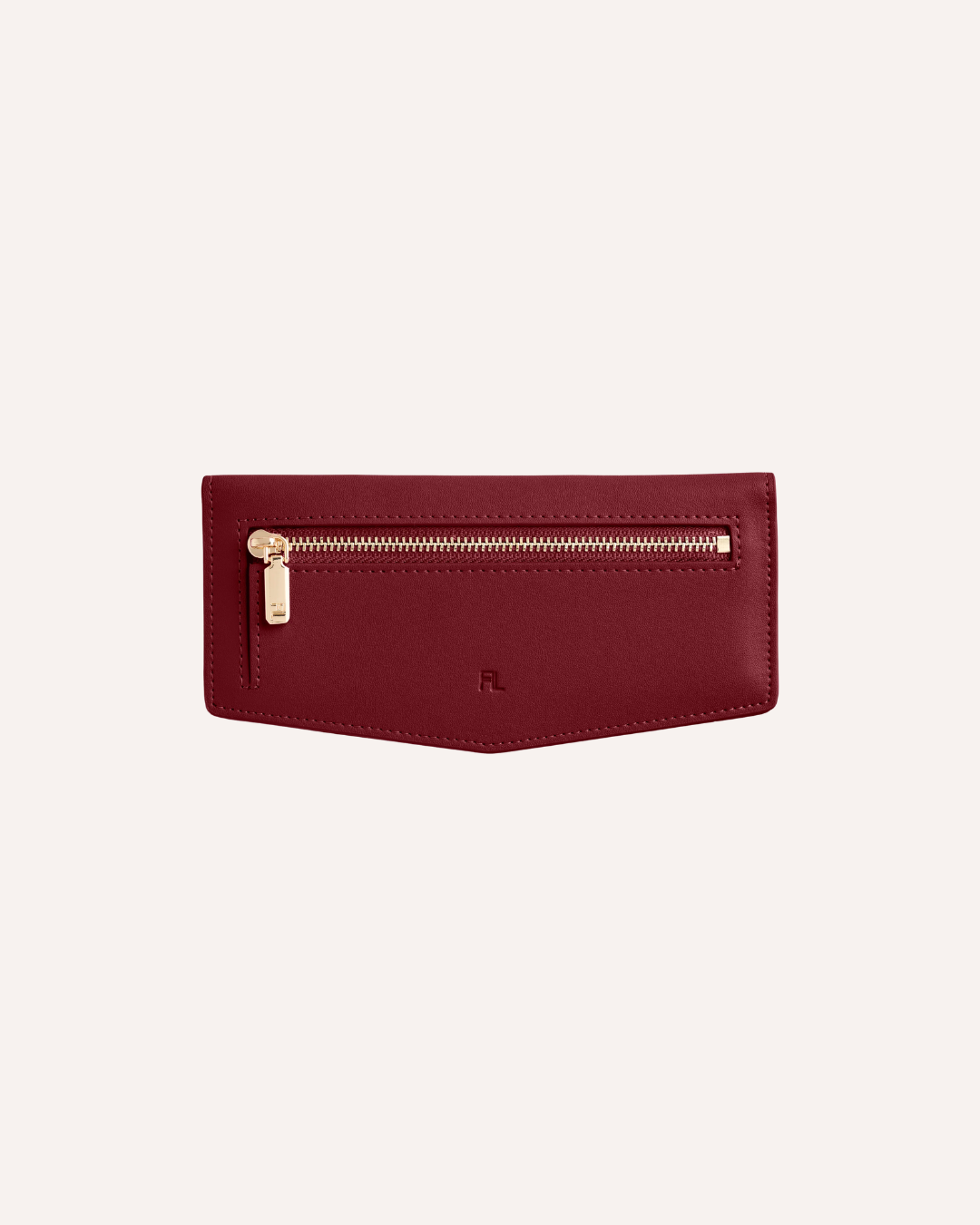 FOX AND LEO SWALLET - BURGUNDY