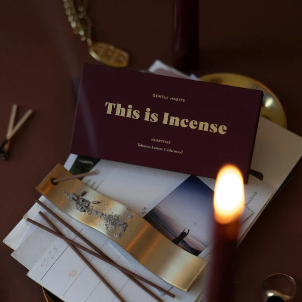 GENTLE HABITS - THIS IS INCENSE - HEARTFIRE