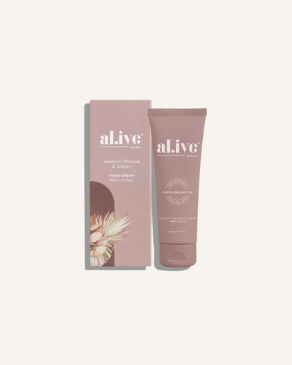 AL.IVE HAND CREAM - RASPBERRY BLOSSOM & JUNIPER
