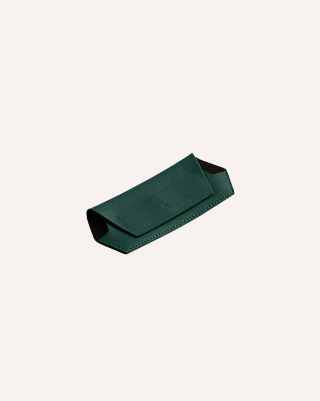 FOX AND LEO GLASSES CASE - FORREST GREEN