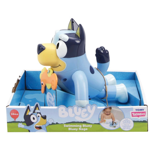 BATH TOY - TOMY TOOMIES SWIMMING BLUEY