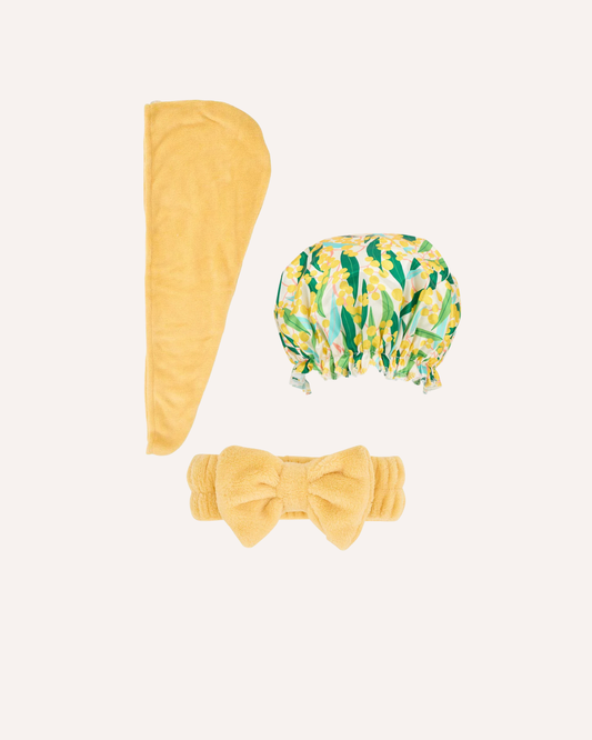 ANNABEL TRENDS - 3 PIECE HAIR SET - GOLDEN WATTLE