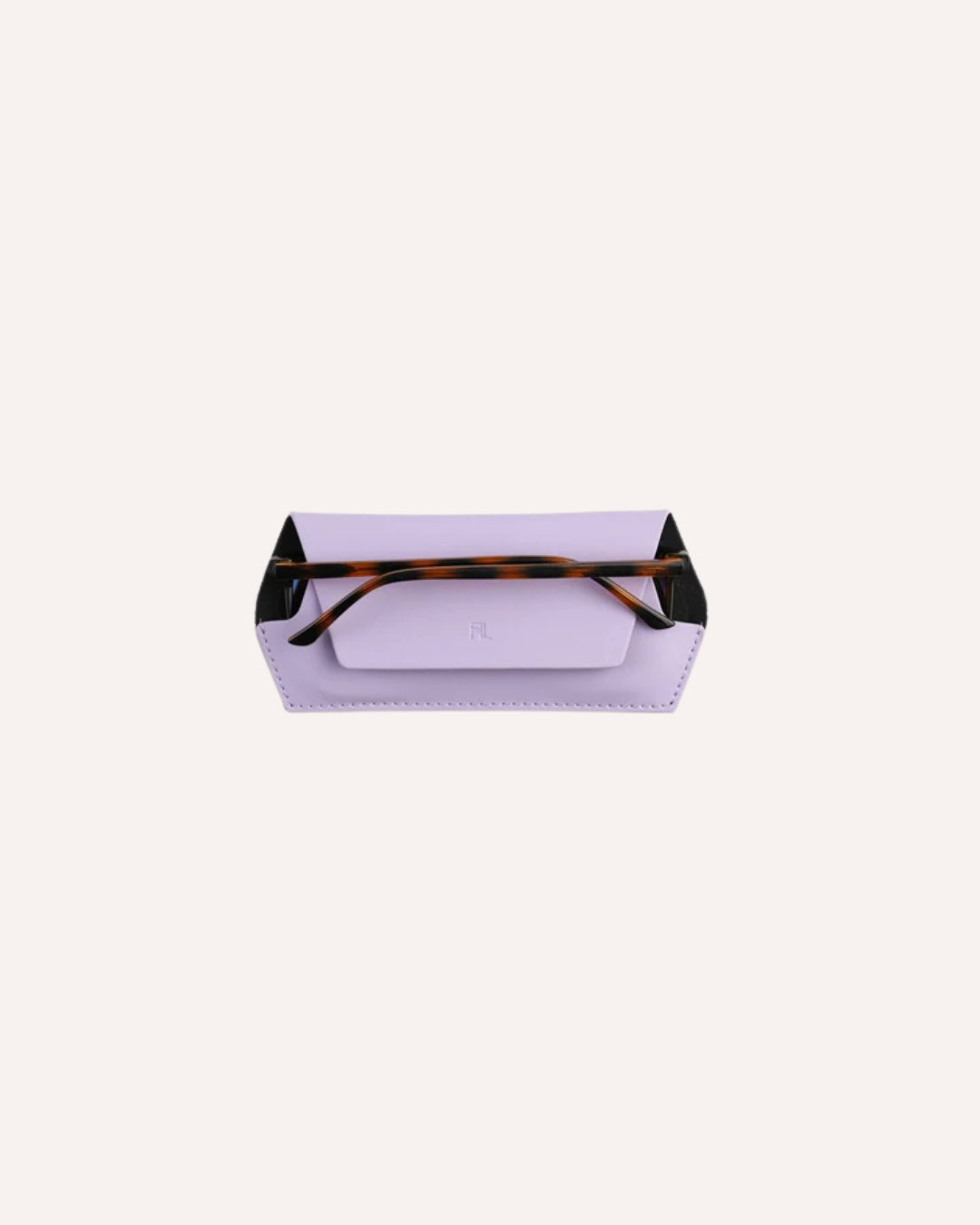 FOX AND LEO GLASSES CASE - LILAC