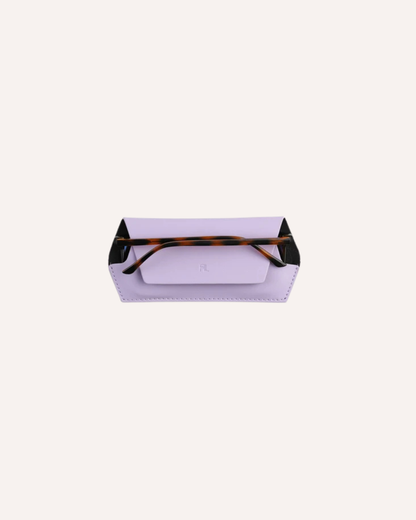 FOX AND LEO GLASSES CASE - LILAC