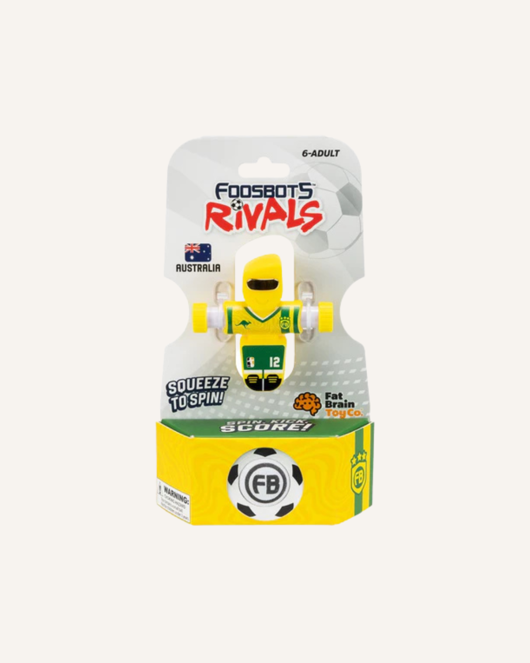 FAT BRAIN TOYS - FOOSBOTS RIVALS - AUSTRALIA