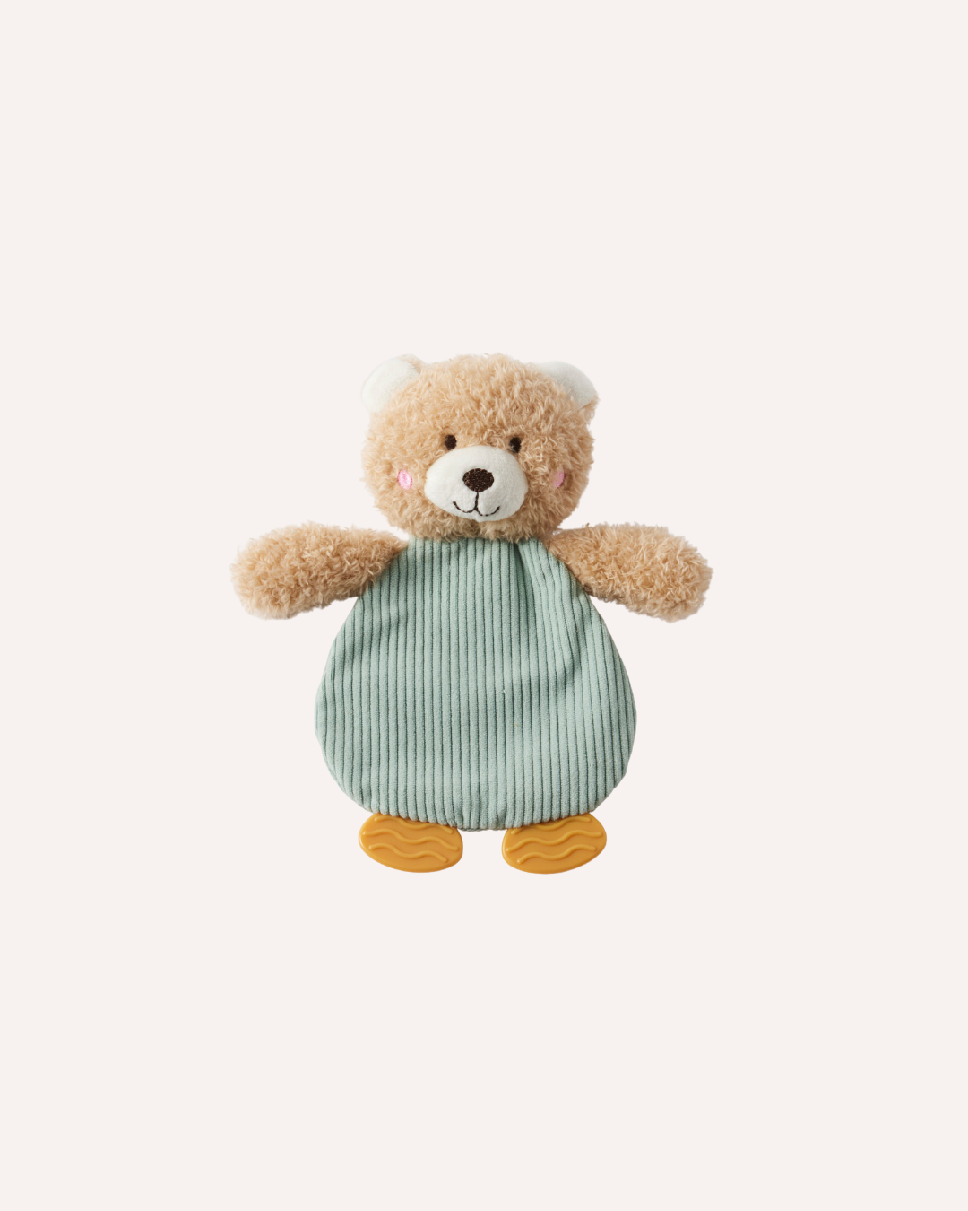 JIGGLE & GIGGLE - TEDDY BEAR CRINKLE TOY - BLUE