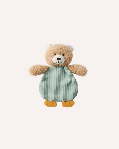 JIGGLE & GIGGLE - TEDDY BEAR CRINKLE TOY - BLUE