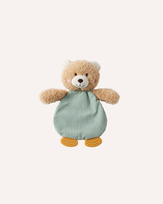 JIGGLE & GIGGLE - TEDDY BEAR CRINKLE TOY - BLUE
