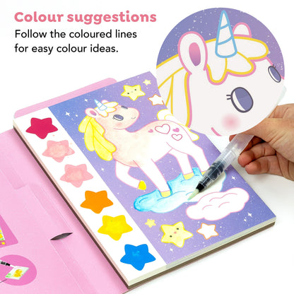 TIGERTRIBE -  PAINT A PICTURE SET - UNICORN SKIES
