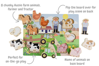 KOALA DREAM CHUNKY PUZZLE - AUSSIE FARM