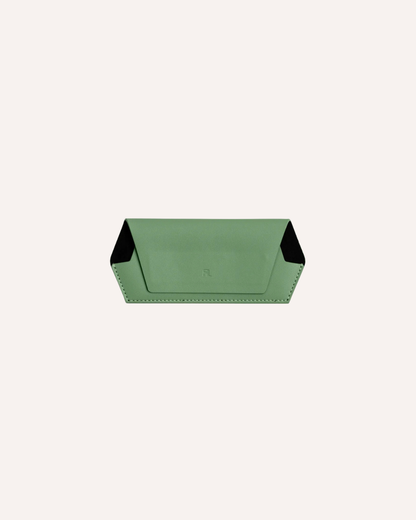 FOX AND LEO GLASSES CASE - SAGE