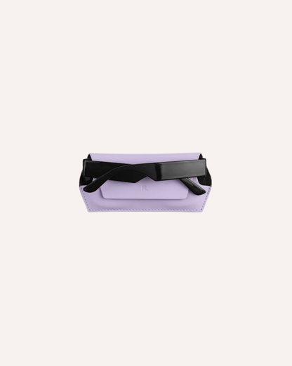 FOX AND LEO GLASSES CASE - LILAC