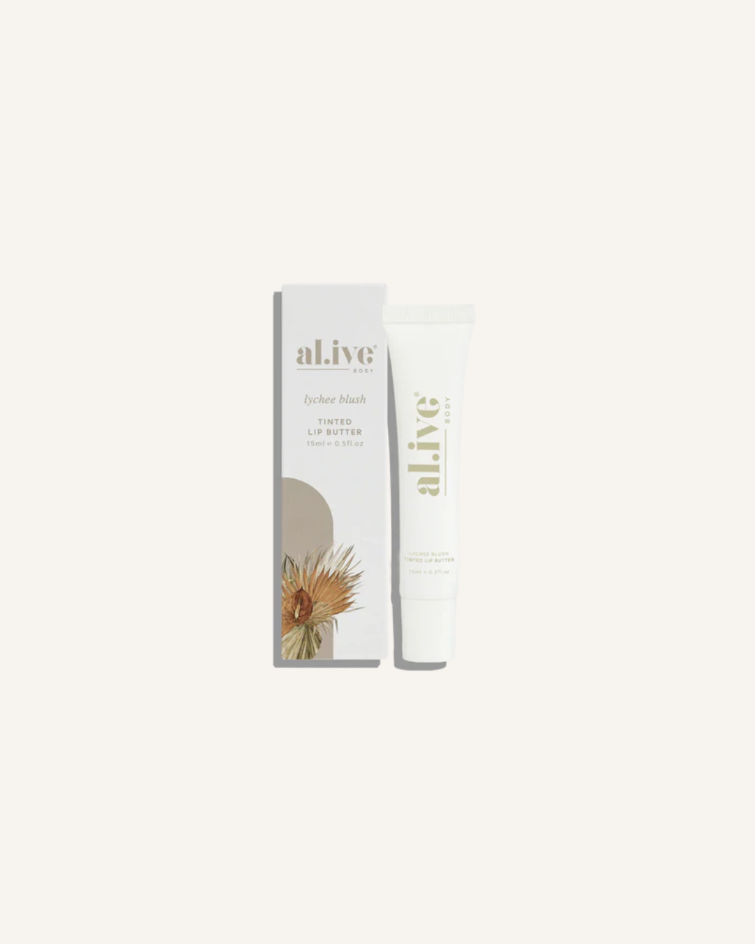 AL.IVE TINTED LIP BUTTER - LYCHEE BLUSH