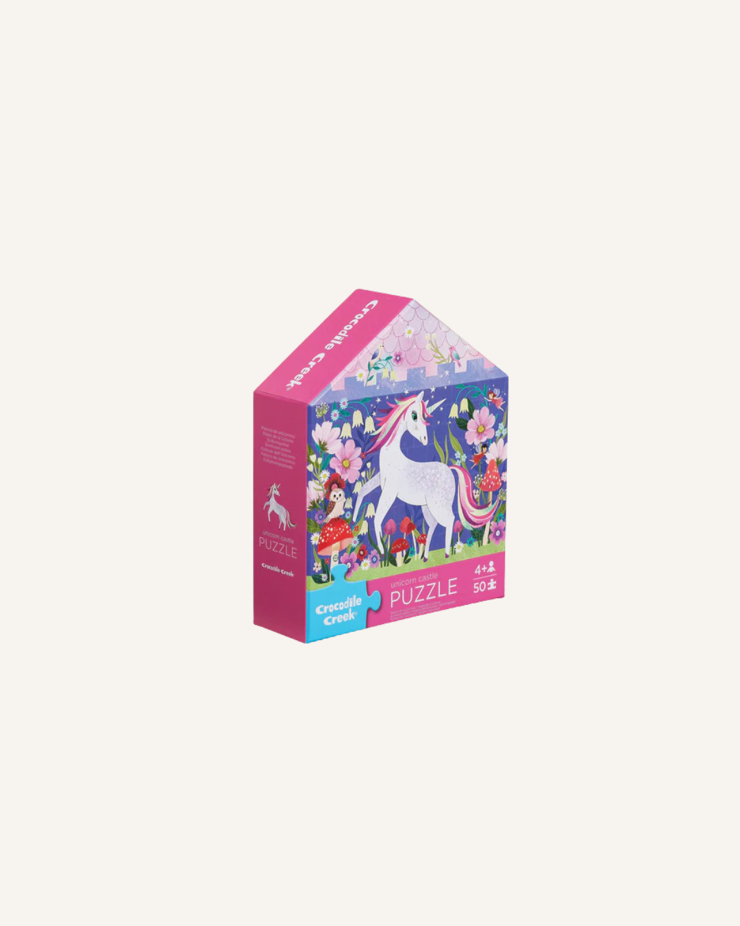 CROCODILE CREEK - 50 PIECE PUZZLE - UNICORN CASTLE