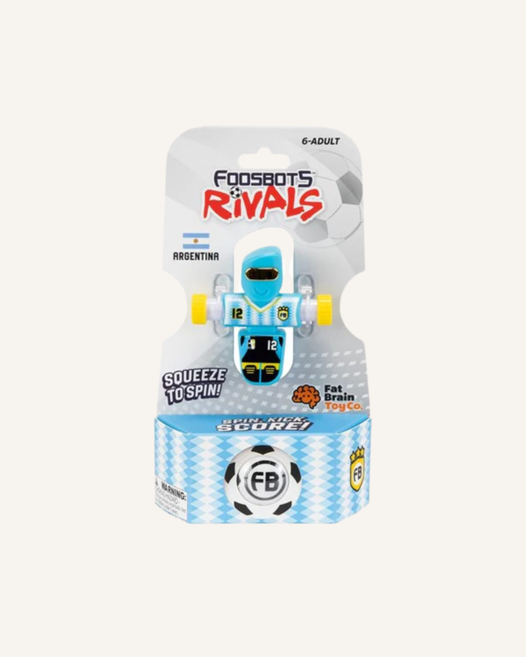 FAT BRAIN TOYS - FOOSBOTS RIVALS - ARGENTINA