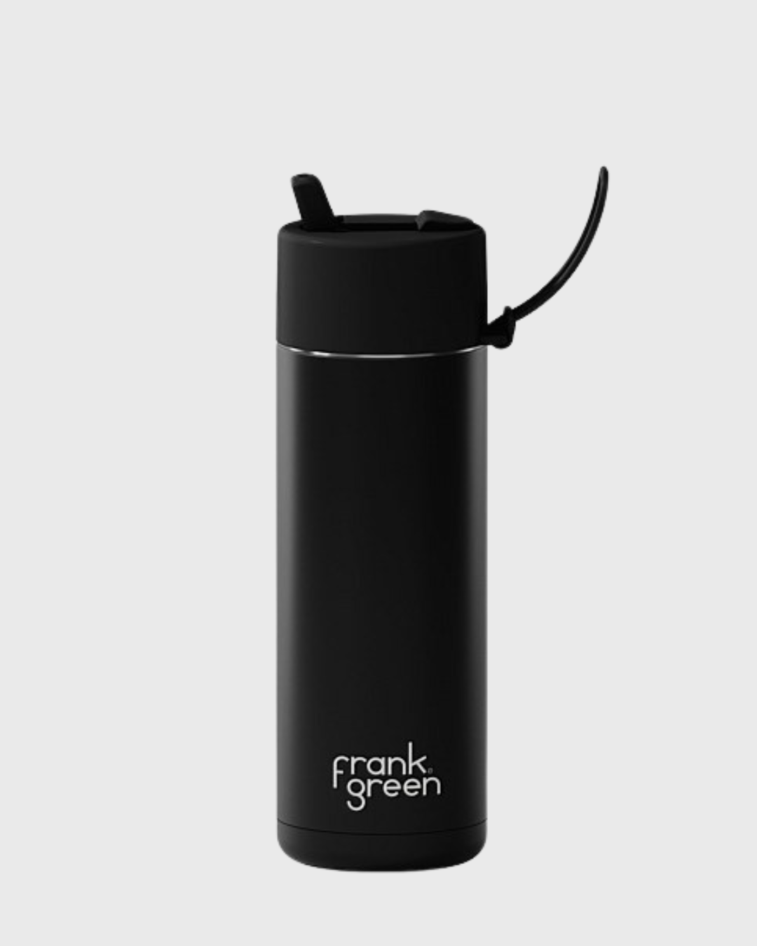 FRANK GREEN CERAMIC REUSABLE BOTTLE 595ml - MIDNIGHT
