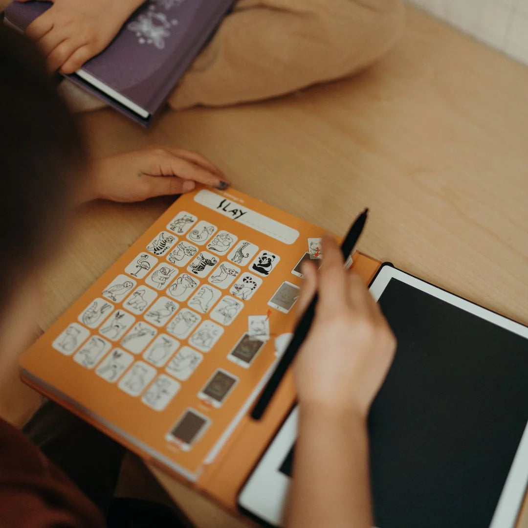 KIDYWOLF LCD TRACING BOOK - ANIMALS