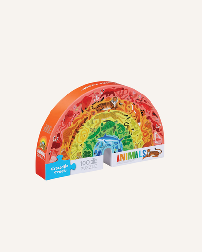 CROCODILE CREEK - CLASSIC FLOOR PUZZLE - 100 PIECE - ANIMALS